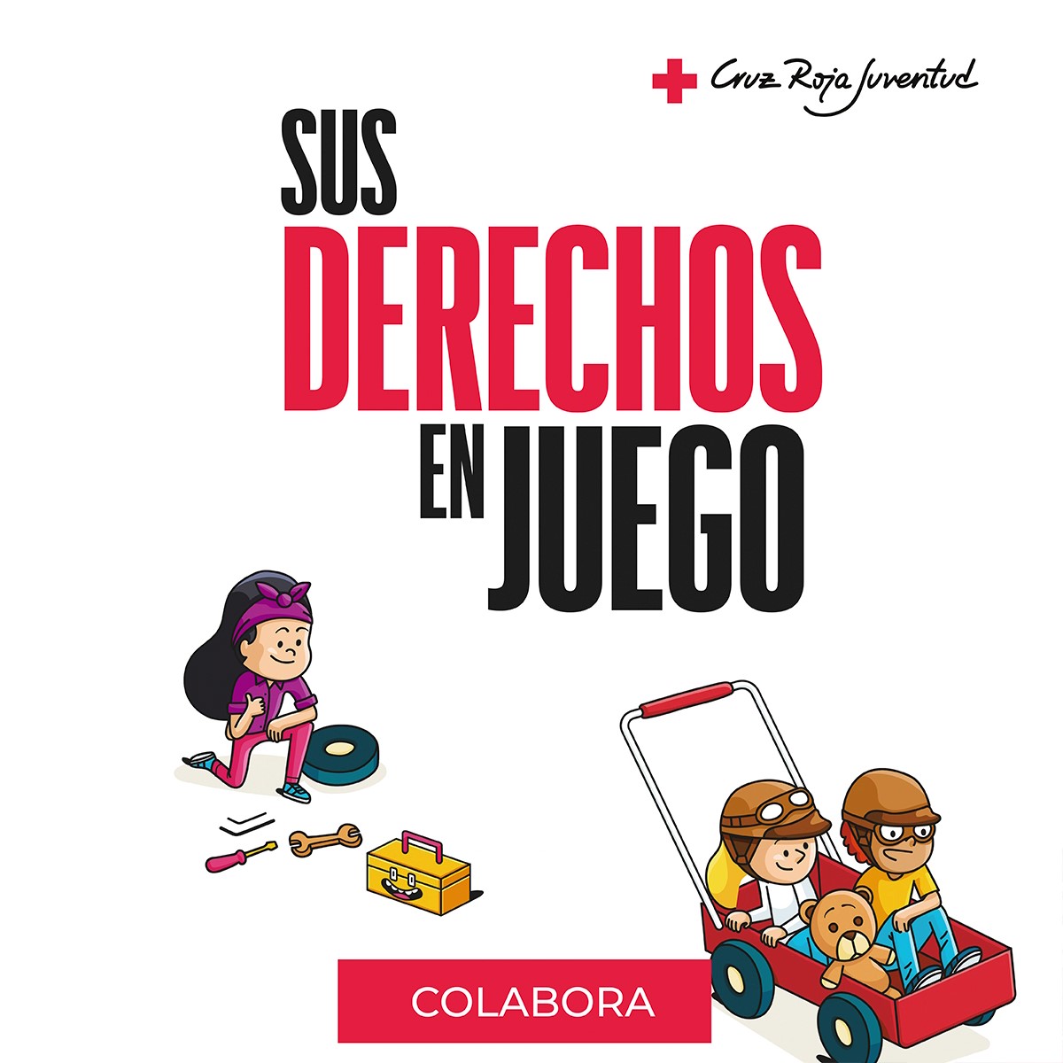 El juguete educativo: Cruz Roja Juventud busca 120.000 juegos y juguetes para niños y niñas en vulnerabilidad